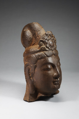 图片[2]-Iron Bodhisattva Head-China Archive